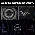NUBWO G06 Dual Wireless Gaming Headset with Microphone for Ps5, Ps4, PC - 23ms Low Latency Audio - 100-Hour of Playtime - 50mm Drivers (Black-Purple)