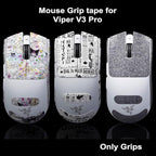 Grip Tape for Razer Viper V3 Pro - Anti-Slip,Enhanced Control, Sweat Resistance,Improves FPS Gaming Grip & Mouse Protection [Pre-Cut] CS Pink