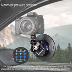 FIFIELD 6in Electric Auto Pump Suction Cup Camera Mount with Aluminum Ball Head Magic Arm, Automatic Air Pump Vacuum Cup, Quick Release Car Mount Compatible with DJI OSMO Pocket 3 Insta360 iPhone
