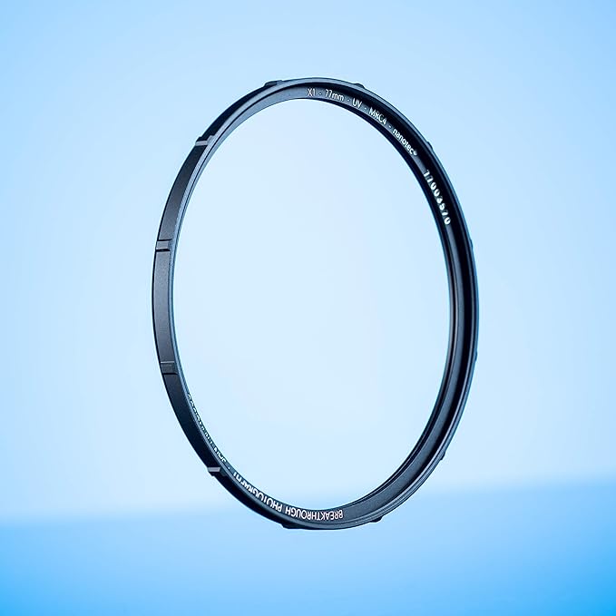 X1 UV Filter for Camera Lenses - Weather-Sealed UV Filter with Protection Against Dust and Water - MRC4, Ultra-Slim, 25 Year Support, by Breakthrough Photography, 62mm