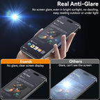 Esanik for iPhone 14 Pro Max Matte Glass Screen Protector [Auto-alignment] Anti-Glare & Anti-Fingerprint,Anti-Reflection,Bubble Free, Smooth as Silk, 2 Pack 9H Glass Screen Cover
