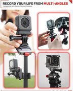 IFOOTAGE Q38-RSMINI Quick Plate, Tripod Quick Release System, Camera Screw Tripod Mount Plate, Easy to Lock for Tripods, Stabilizers, DSLR, Sliders, Lightweight and Compact for Photographers