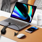 Wantek Headset with Microphone for PC Wired Headphones 3.5mm Headsets with Noise-Cancelling Microphone for Laptop - Computer Headphones with Mic in-line Control for Home
