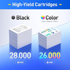 TN324 Toner Cartridges High Yield Replacement for TN324K TN324C TN324M TN324Y Compatible with Konica Minolta bizhub C258 C308 C368 Printer Copier Ink A8DA130 A8DA430 A8DA330 A8DA230 Black Color 4-Pack