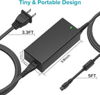 ZOZO Universal Laptop Charger 90W AC Adapter for HP Dell Gateway Toshiba Lenovo Acer ASUS Samsung Sony Ultrabook Chromebook DC Output 12V 15V 18.5V 19V 19.5V 20V Power Supply Cord with 19 Tips