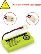 BT183342/BT283342 2.4V 800mAh Ni-MH Battery Pack, Compatible with AT&T VTech Cordless Phone Batteries BT166342/BT266342 BT162342/BT262342 CS6709 CS6609 CS6509 CS6409 EL52100 EL50003 (Pack 2)