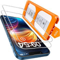 TOCOL for iPhone 16e Screen Protector/iPhone 13 Screen Protector 9H Hardness Military Grade Shatterproof HD Tempered Glass Full Coverage Easy Installation Case Friendly 2 Pack