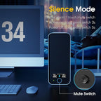 GOLDENMATE 1000VA/800W Lithium UPS Battery Backup and Surge Protector, Sinewave UPS System with LiFePO4 Battery(230.4 Wh), 2025 Upgraded Pro Ver. with Communication Port, 8 Outlets, LCD Display, Gray