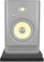 Rockville Pair Iso-8 Studio Monitor Isolation Pads for 8" Speakers, High-Density Acoustic Foam, Angle Adjustable, Reduces Vibrations, for Home Studio Recording Monitors