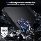 WSKEN for Samsung Galaxy S25 Ultra Camera Lens Protector - Ultra Thin Case Friendly, 9H Shatterproof Tempered Glass with Aluminum Metal Circle Camera Screen Protector Cover Accessories, Colorful