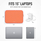 Vandel Slim MacBook Air 15 Inch Laptop Sleeve, 15 inch Laptop Case, Protective MacBook Pro Case, Dell XPS 15 Cover, Surface, Mac Book Air Pouch, Computer Carrying Bag