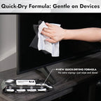 Air Jungles Electronic Wipes Screen Cleaning 70 Count, Quick Dry, Extra Large 8"x10" Tech Cleaner Wipes for LED Screen, TVs, Cars, Computer,Tablets, Phones, Laptops, VR, Monitors