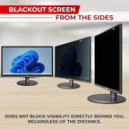 27 Inch 16:9 [2 Pack] Computer Privacy Screen Filter for Monitor - Privacy Shield and Anti-Glare Protector