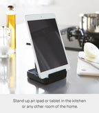 Yamazaki Home Tower Ladle Holder - Lid Stand For Utensils In Kitchen - Steel
