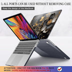 CISSOOK for MacBook Pro 14 inch Case 2024 2023 2022 2021 Release M4 A3401 A3112 A3185 M3 A2918 A2992 M2 A2779 M1 A2442 Pro Max Chip, 14 in Plastic Hard Shell & Keyboard Cover, Abstract Oil Painting