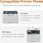 TN229XL TN229 Toner Cartridge High Yield Replacement for Brother TN229 TN229XL Toner Compatible with Brother MFC-L3780CDW MFC-L3720CDW HL-L3280CDW HL-L3220CDW HL-L3300CDW HL-L3295CDW Printer