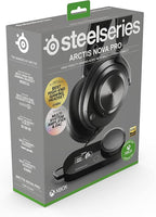 SteelSeries Arctis Nova Pro Wireless Xbox Multi-System Gaming Headset - Premium Hi-Fi Drivers - Active Noise Cancellation Infinity Power System - Stealth Mic - Xbox, PC, PS5, PS4, Switch, Mobile