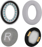 Replacement Ear Pads for Bose QuietComfort 35 (QC35) & Quiet Comfort 35 II (QC 35 ii) Headphones, EarPads Cushions with Noise Isolation Memory Foam, Softer Protein Leather, Added Thickness