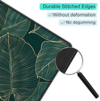 ITNRSIIET Mouse Pad with Stitched Edge Premium Textured Smooth Precise Operation Waterproof Washable Non-Slip Rubber Base Desktop Protection Mat, 10.2×8.3×0.12 inches, Palm Texture