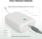 Nimble Champ Lite Portable Charger, 5200mAh Fast Charging Power Bank 15W USB C and A Port with Cable, Travel Essential Battery Pack for iPhone Galaxy Pixel MacBook iPad Kindle Airpod Laptop Tablet