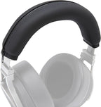 WC BandZ Virtuoso V2 - Silicone Headband Cover for Corsair Virtuoso Headphones by Wicked Cushions | Machine Washable, No More Flaking Leather | for Virtuoso Wireless, XT, and SE | Black