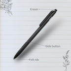 LuxoScribe, Marker Pen for Remarkable 2/Kindle Scribe/SuperNote Device. EMR Stylus Pen with Eraser, 4096 Pressure Sensitivity, Palm Rejection