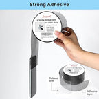 Black Window Screen Repair Kit, 4 in X 30 FT (360IN) Screen Repair Tape for Windows or Doors, Strong Adhesive Fiberglass Mesh Patch Tape