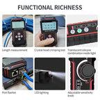 NOYAFA NF-8209S Network Cable Tester, Ethernet Cable Tester with PoE,NCV,Cable Length Test,Port Flashing,Multi-Function Trouble-Free Line Scan Mode,CAT5,CAT6 Line Tracer,LAN Network Cable Tracer Kit