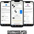 Skullcandy Dime Evo Wireless Earbuds, Bluetooth Headphones, Noise Isolating Fit, Up to 36 Hours Battery, Microphone for iPhone Android, Easy Carry with Clip-Anywhere Case - Realtree Edge Colors White