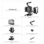 Tilta Camera Cage Advanced Kit with Cooling System Compatible with Canon R5 Mark II - Black