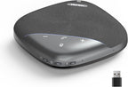 HORION Conference Speaker with Microphone, Wireless Bluetooth Speakerphone for Office Meeting Computer PC, w/8 Mics, 20ft Voice Pickup, 8H Call Time, AI Noise Cancelling, Portable with Zoom/Teams