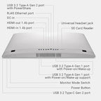 Dell 24 All-in-One Desktop ec24250-23.8-inch FHD Touch Display, Intel Core 5 Processor 120U, Intel Graphics, 16GB DDR5 RAM, 512GB SSD, Windows 11 Home, Onsite Service+6 Months Retail Migrate - White
