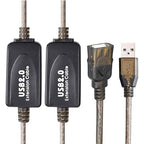 75 FT USB Extension Cable, USB 2.0 Type A Male to A Female Active Repeater Extension Cable 75 ft, High Speed 480 Mbps