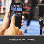 Logitech for Creators Mevo Start 3-Pack Wireless Live Streaming Cameras, for Multi-Camera HD Video,App Control and Stream via Smartphone or Wi-Fi