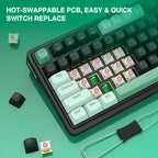 Redragon K686 HE Rapid Trigger Gaming Keyboard, 98 Keys 8K Wired Mechanical Keyboard w/ Next-Gen UltraMag 100% POM Silky Magnetic Switch, Dual-Module Floating Patent Structure Design, 2-Layer Noise Dampening
