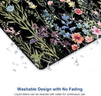 Mouse Pad, Premium-Textured Mouse Mat, Non-Slip Rubber Base Mousepad for Laptop, Computer & PC,9.5×7.9 in,Weeds