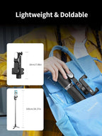 Gimbal Stabilizer for Smartphone, 4 in 1 Phone Gimbal w/360° Rotation for iPhone/Andriod Sefie Stick Tripod w/Auto Face Tracking and Wireless Remote for TIK Tok YouTube Vlogging-M1 Pro Black