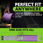 Gradient Fitness Ankle Straps (2 Pack) | Ankle Strap for Cable Machine, Ankle Bands for Working Out, Cable Ankle Strap