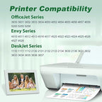 MYTONER 63XL Color Ink Cartridges Replacement for HP Ink 63 63XL Ink Cartridge Combo Pack for HP OfficeJet 3830 4650 4652 4655 5255 5258 Envy 4520 4512 DeskJet 3630 3632 Printer Ink Cartridges