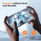 UNBREAKcable Screen Protector for iPhone 16 Plus/15 Plus [3-Pack] Full Coverage Double Shatterproof Tempered Glass [Installation Frame] [9H Hardness] [99.99% HD Clear] [Bubble Free] for iPhone 6.7"
