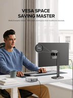 UPERFECT Portable Monitor 4K 16" | 1200 Nits Laptop Monitor | 3840 * 2400 UHD | 1MS FreeSync 2000:1 Contrast | USB-C & HDMI | VESA & Smart Case | Travel Screen for Computer, Mini PC, Game Consoles