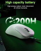 VGN F1 MOBA Wireless Gaming Mouse - Ultralight 55g - Wireless & Wired Mode - 26000 Adjustable DPI - 1000Hz Polling Rate - 200 Hours Battery - Programmable Buttons - Esports Professional Grade - USB-C