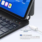 Keyboard Case with Stylus Pen for ipad Air 11-inch (M3 2025,M2 2024)iPad Pro11 in(1st/2nd/3rd/4th Generation) Magic-Style Magnetic Keyboard Case,Multi-Touch Trackpad 10.9” iPad Air 4th/5th Gen.(black)