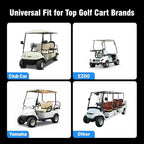 48V 100Ah Lithium Battery for Golf Cart, Built-in Bluetooth & 200A BMS & Mobile Monitor, 48Volt 15000+ Deep Cycles LiFePO4 Lithium Batterys, Range of 60 Miles 600A Peak Current for Golf Cart