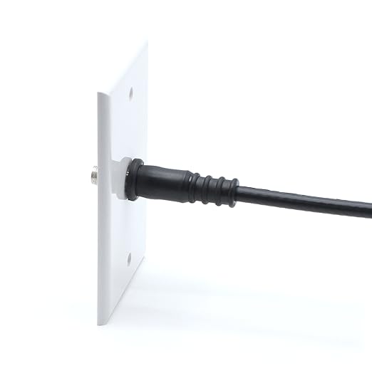 THE CIMPLE CO Coaxial Cable Weather RG6 Connectors RG59 Ends Coaxial Boots - Weatherproof (Black) - Pack of 25
