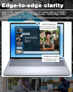 Dell Inspiron 16 Business Laptop - 16'' Touchscreen FHD+ Dsiaplay, Intel 10-Core 7 150U(Up to 5.4GHz) Express Charge, Backlit Keyboard, Windows 11 pro, Fingerprint (16GB RAM | 1TB SSD