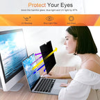 Privacy Screen for MacBook Pro 14 Inch 2021-2024 M4 /M4 Pro /M4 Max /M3 /M3 Pro /M3 Max /M2 Pro /M2 Max /M1 Pro /M1 Max, Magnetic Removable Anti Blue Light Glare Screen Protector