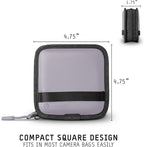 WANDRD Lens Filter Case - Store 4 Filters in Your Camera Backpack or Camera Case, Protect Photography Accessories from Scratches, Dust & Impact (Uyuni Purple)