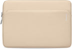 tomtoc Slim Laptop Sleeve Case for 13-inch New MacBook Air M4/A3420 M3/A3113 M2/A2681, M1/A2337 2025-2018, MacBook Pro M2/M1, Water-Resistant Protective Carrying Case with Accessories Pocket