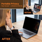 Removable Privacy Screen for MacBook Air 15 Inch (2023-2025, M2, M3, M4), Reduce Eye Strain Laptop Privacy Filter Shield and Protector for Mac 15.3'' (Model A2941 A3114 A3241)